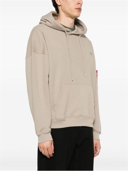 Felpa uomo con cappuccio Alpha Industries | 146335679